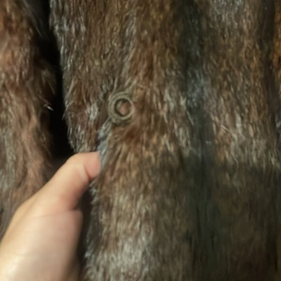Vintage I.R. Fox New York Mink Fur Jacket – Brown Luxury 50s/60s - Picture 8 of 8